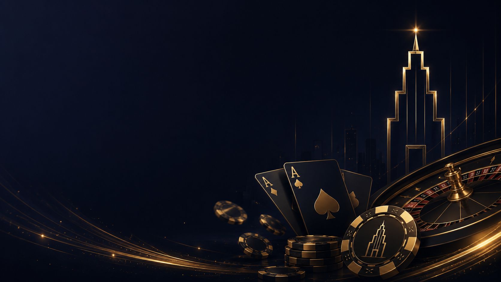 Karten, Chips und Roulette unter dem Leuchtfeuer von Tower Casino